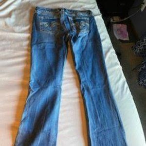 Express ReRock Jeans Boot Cut
